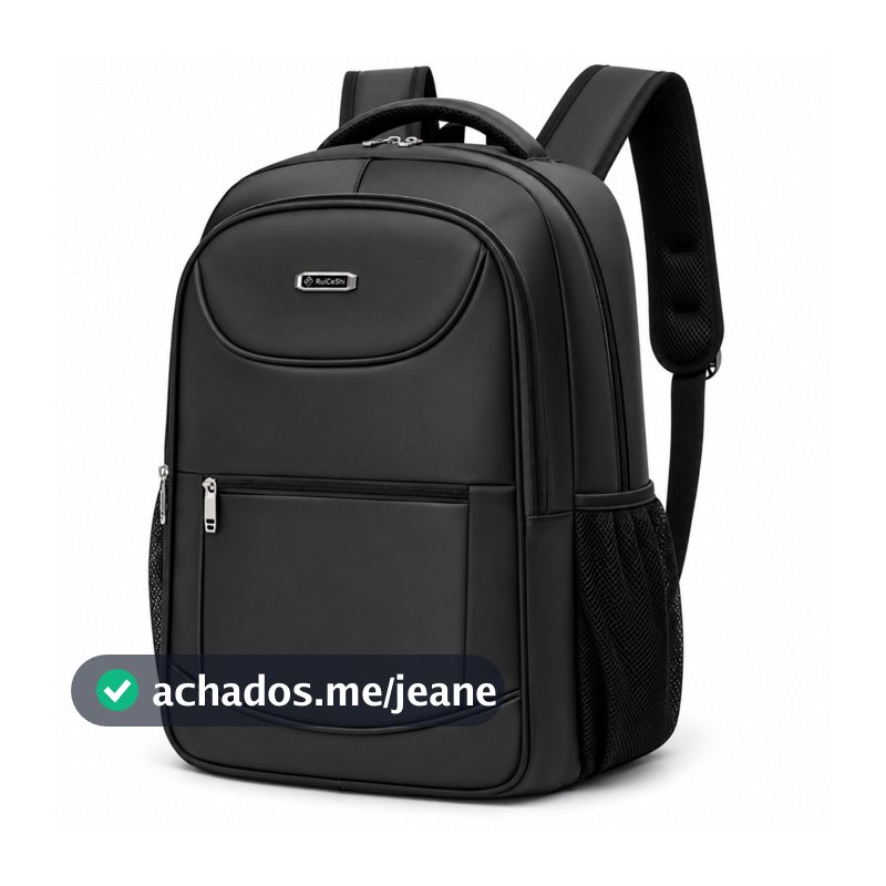 Mochila Executiva Masculina Notebook Grande Capacidade Reforçada com Bolsos Múltiplos para Trabalho Viagem Faculdadez