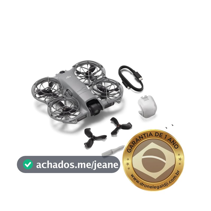 Drone DJI neo 2 novo original (acompanha 1 bateria) com nfe, anatel, 1 ano de cobertura garantida