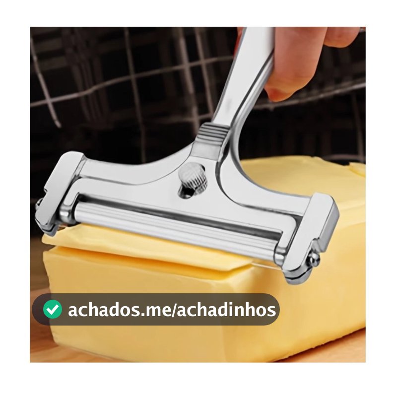 Fatiador De Queijo Com Espessura Ajustáve Ajuste manual De Barbearsl – Prático, Durável e Portátil