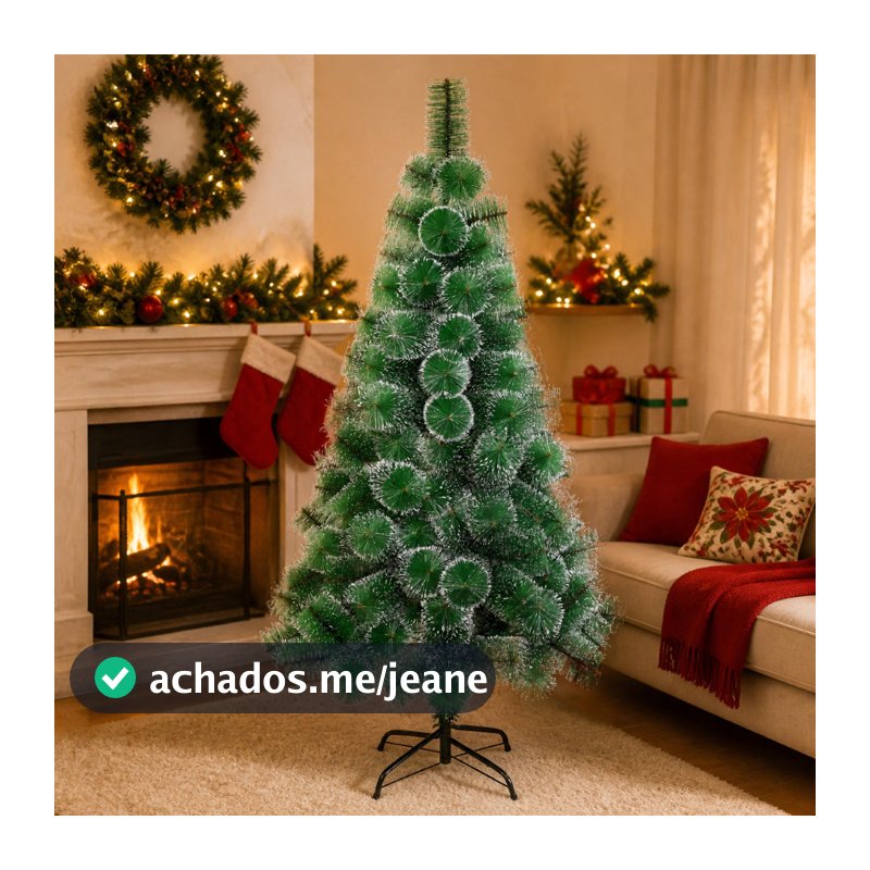 1,80m 2,10m 2,40m  Árvore de Natal Verde Tradicional luxo Decoração Festiva Luxuosa para Natal