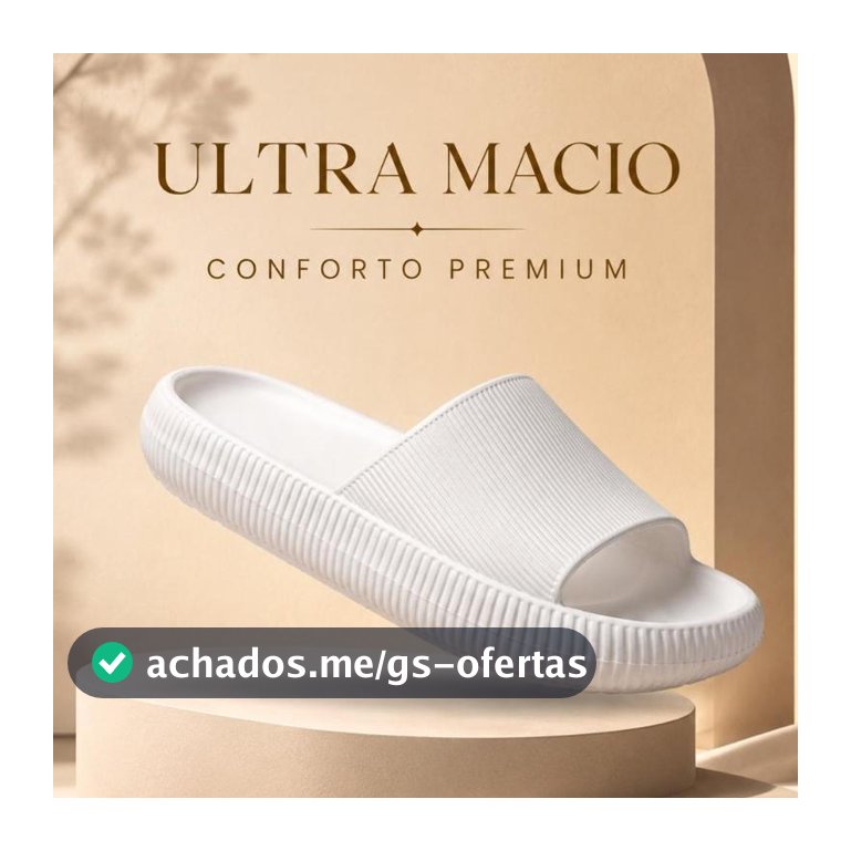 Chinelo Slide Nuvem Unissex Macio Confortável Mega Promoção Sandália