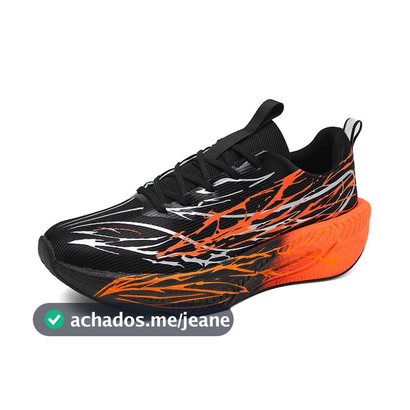 Tênis Esportivos Unissex 2026 com Placa de Carbono, Espuma Macia e Design Luminoso, Tamanhos 34-45 YTFU