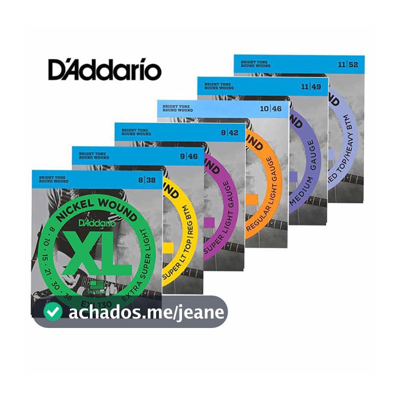 Atacado Cordas De Guitarra exl110 DAddario Moda Elétrica Música Legal Útil