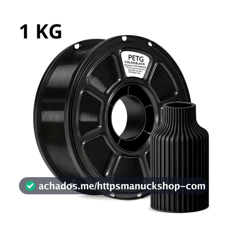 Filamento PETG 1,75mm 1kg Para Impressora 3D