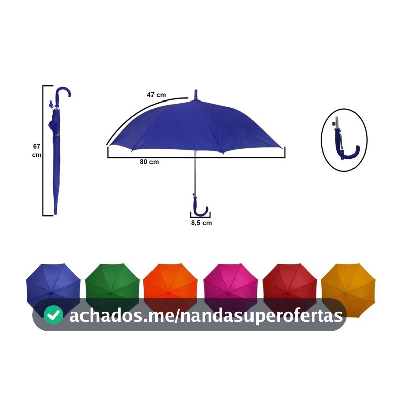 Guarda Chuva Colorido Infantil - Cod Els 01715