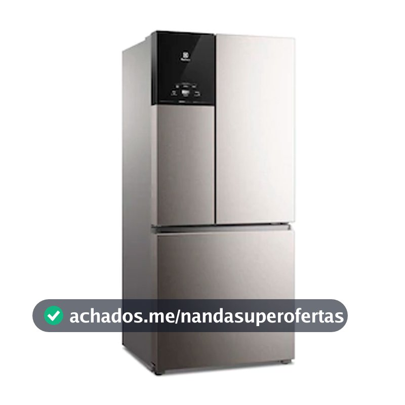 Geladeira Electrolux Multidoor Efficient IM8S Frost Free com Tecnologia Inverter e AutoSense 590 L