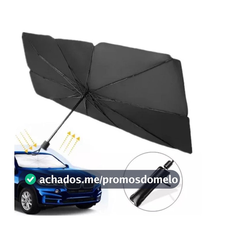 Quebra sol para brisa carro protetor solar guarda chuva