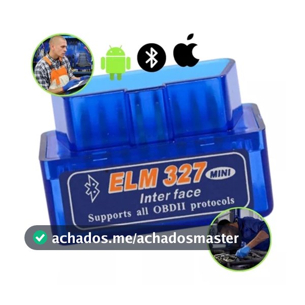 Scanner Automotivo Bluetooth Obd2 Android EML 327 - Pronta Entrega - Mini Scanner