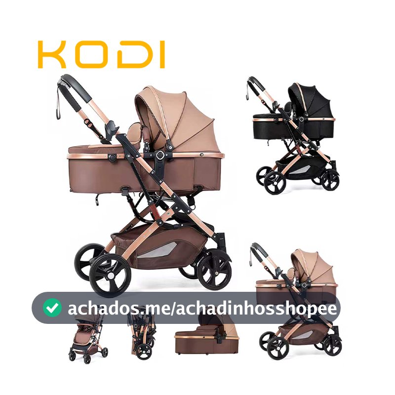Carrinho de Passeio Infantil com Alça Reversível (System) – Para Bebês até 15 Kg -P7