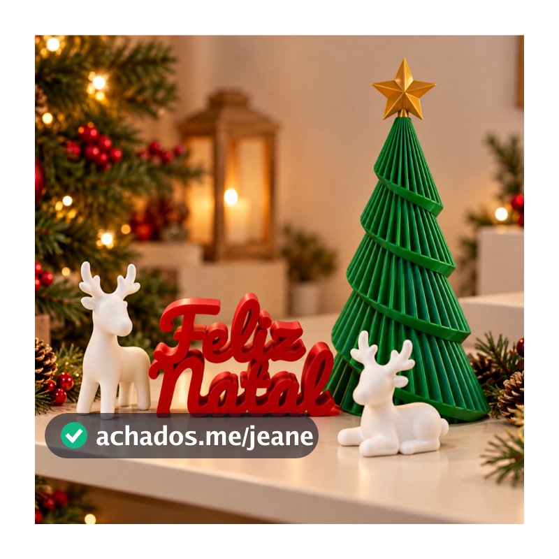 Decoração de natal com Árvore de Natal Enfeite Decorativo para Casa e serve como Presente