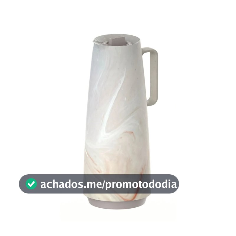 Bule Térmico Exata Garrafa 1l Café Chá Água Tramontina Marmorizado