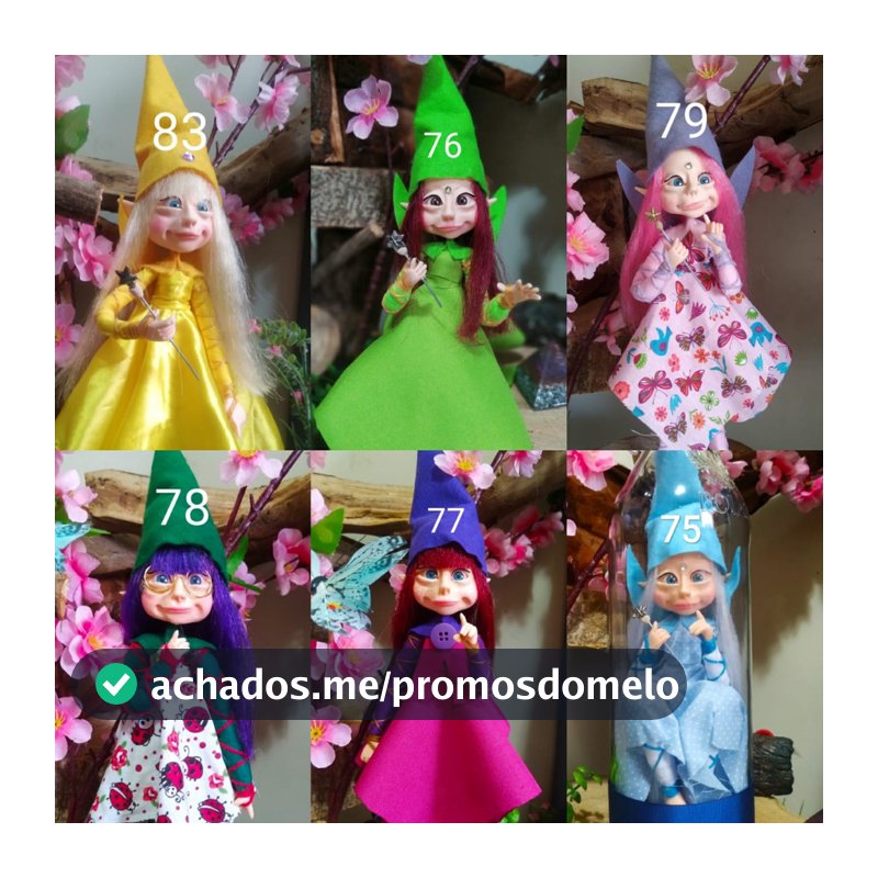 Duende na garrafa garraduende Fada Gnomo 33cm