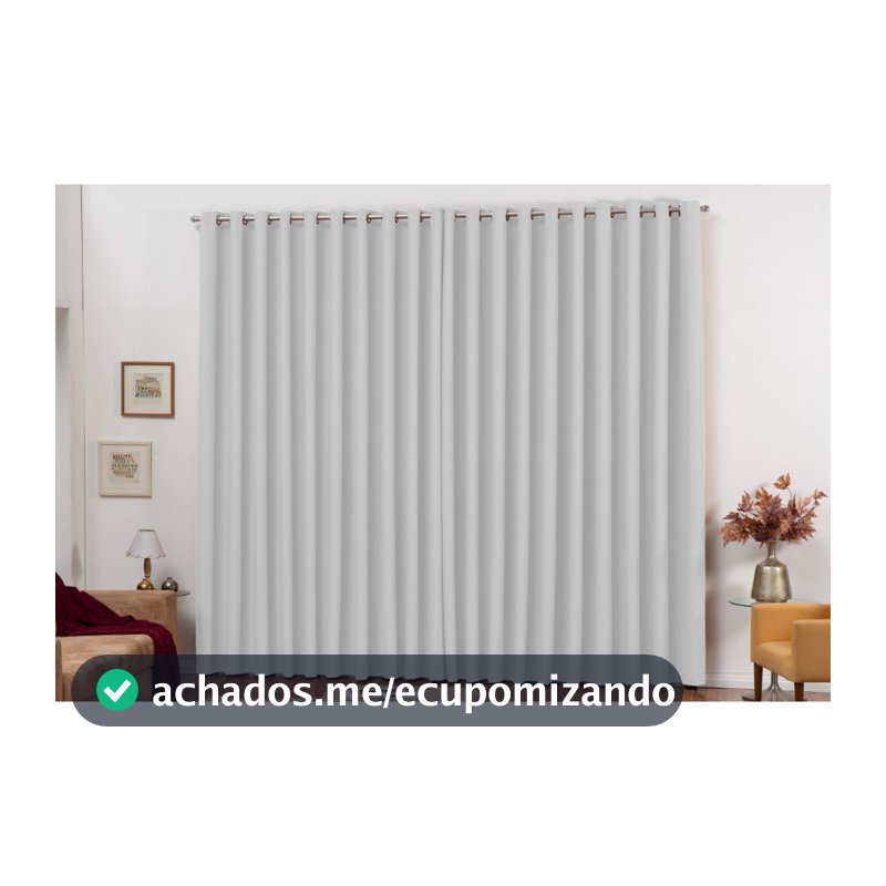 Cortina Blecaute Tecido Grosso 7 Metros X 2,50 Largura Blackout Promoção