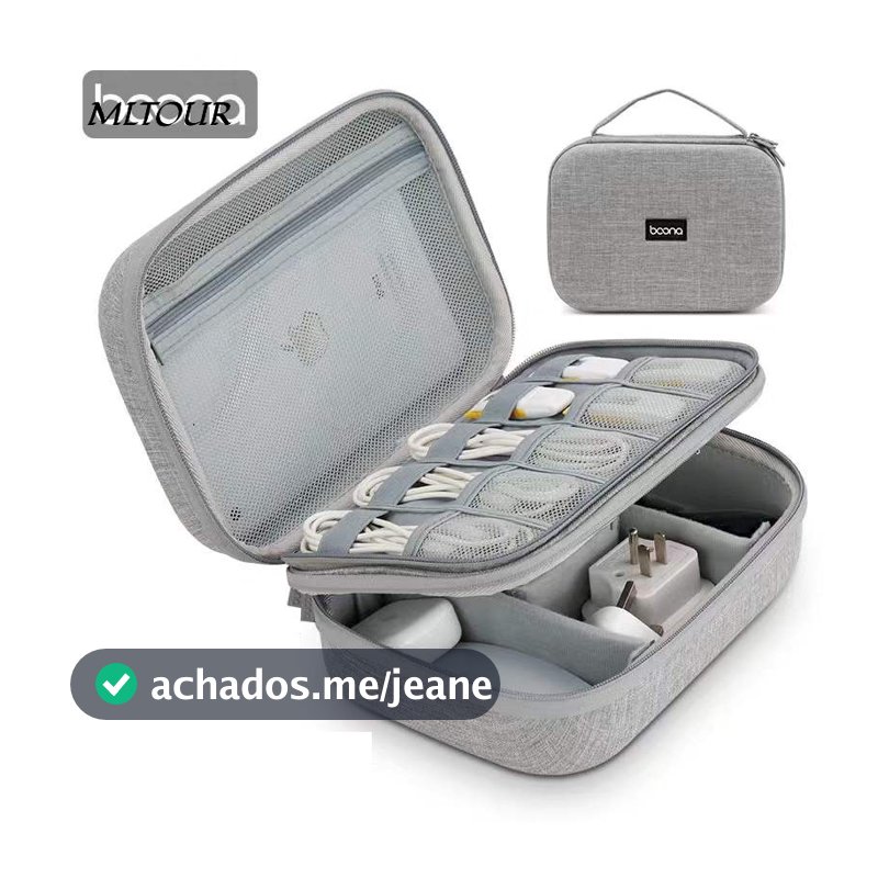 Capa Resistente EVA Cabos Carregador Eletrônico Case Para iPad Fone De Ouvido Acessórios Eletrônicos