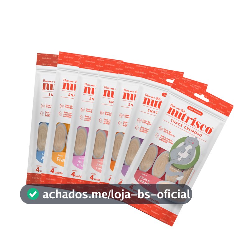Snack Cremoso para Gatos Nutrisco Sabores Variados 56 g Pestisco