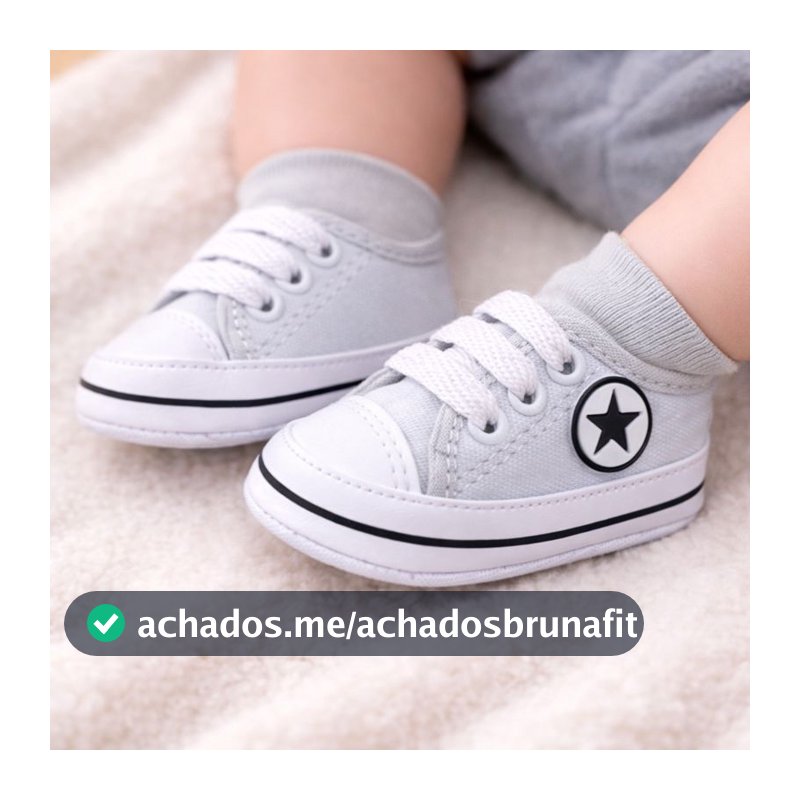 Tênis J.A BABY  Sapatinho Para bebê Recém Nascido Unissex Menino e Menina