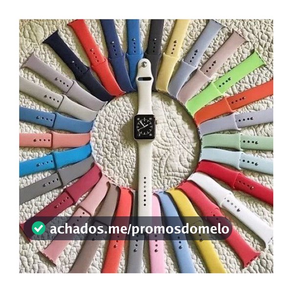 Pulseira de silicone para Smartwatch 44mm 40mm 38mm 42mm cinto de borracha smartwatch pulseira iwatch