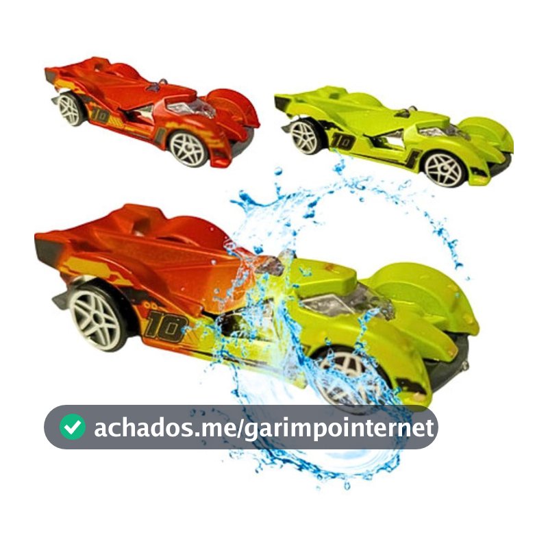 Carrinho Metal Brinquedo Muda de Cor na Água Vários Modelos Colecionável  Estilo Hot Wheels Infantil