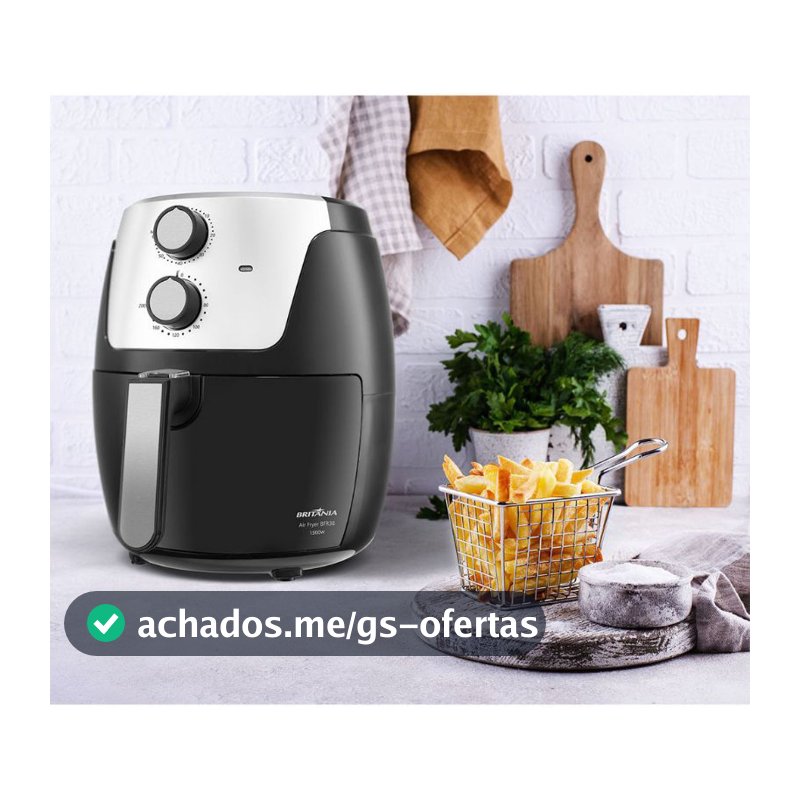 Air Fryer Britânia 4,2L 1500W BFR38 Dura Mais
