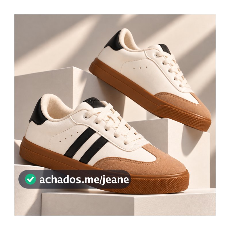 Tênis Amaia Feminino Estiloso e Confortável do 34 ao 39 Envio Imediato