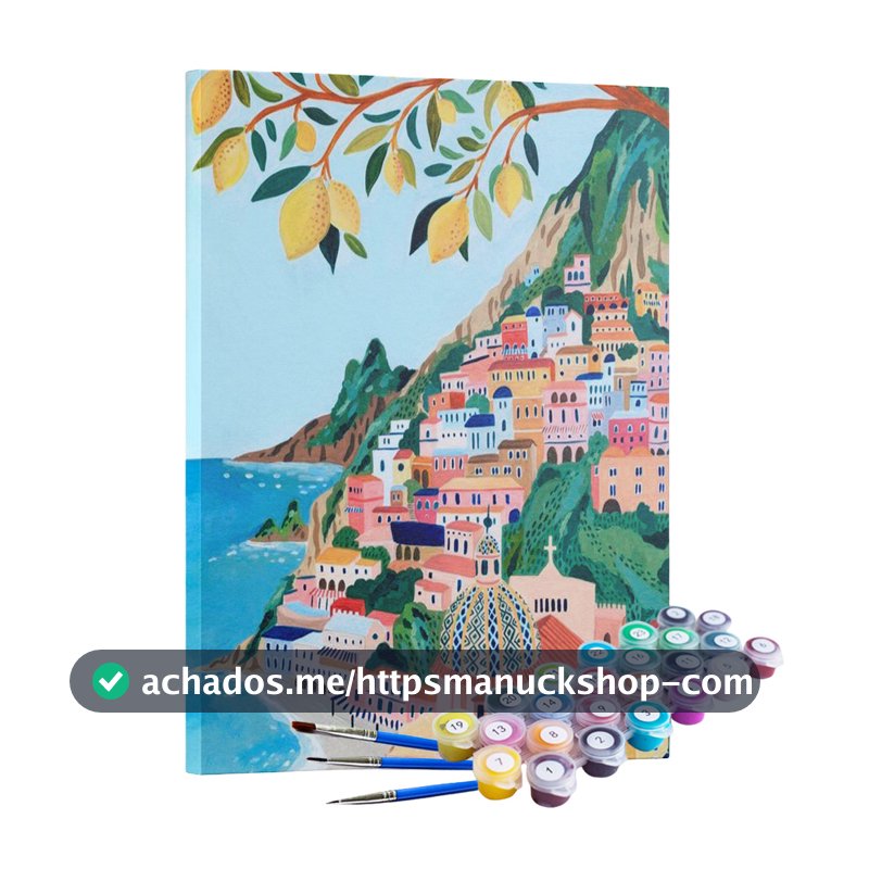 Kit Pintura Terapêutica - Costa Malfitana
