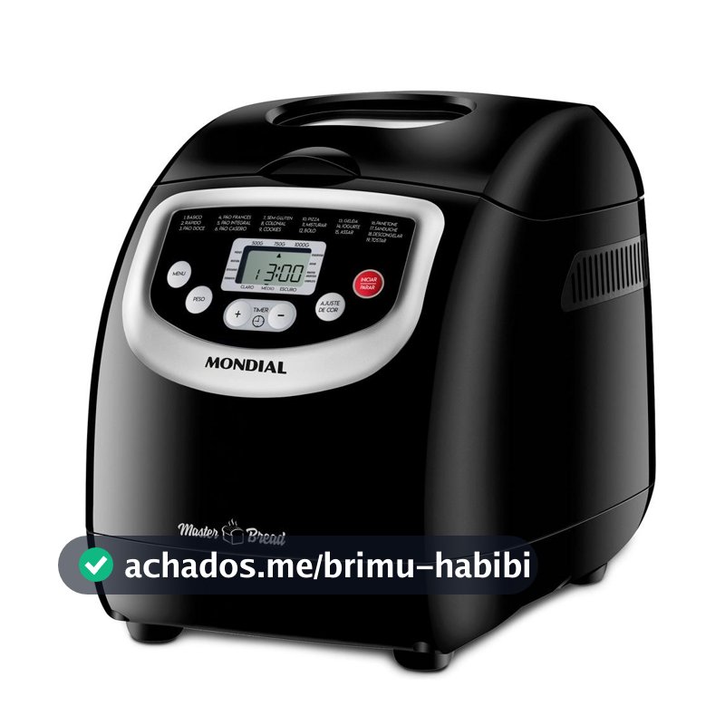 Panificadora Automática Master Bread Mondial NPF-53