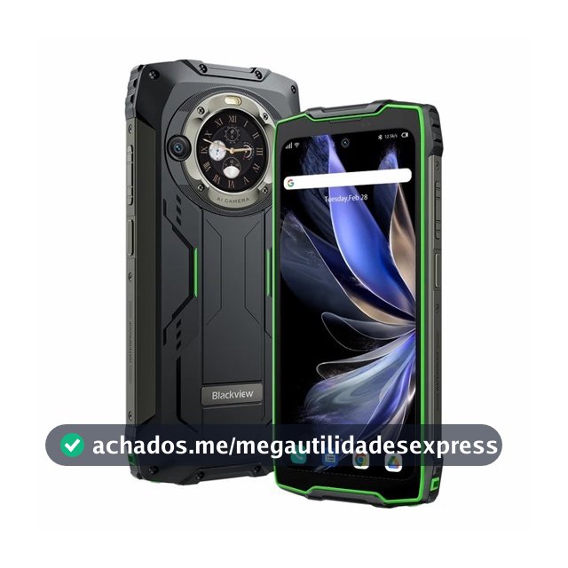 Blackview BV 9300 Pro Plus 4G Tela de 6,7" 120Hz 15080mAh IP68/IP69K Smartphone Robusto (Rugged)
