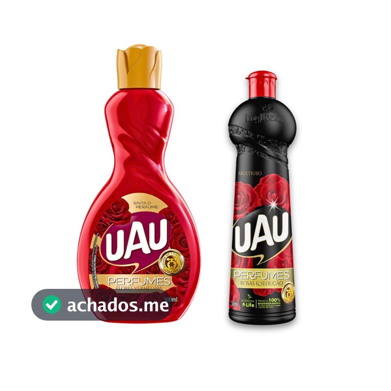 Kit Rosas e Sedução - Limpador 500ml + Multiuso