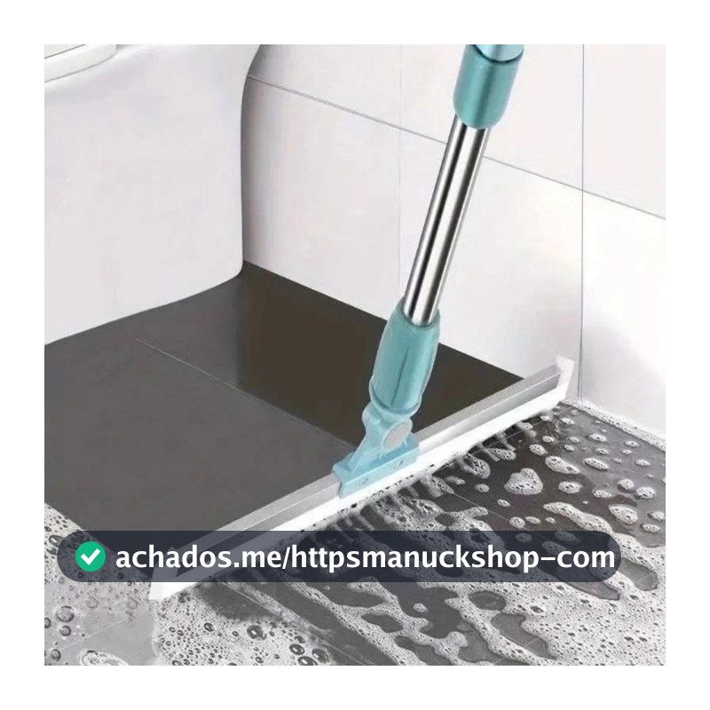 Rodo Limpador De Silicone Mágico multi-Funcional Varredor De Vidros Molhado E Seco De Uso Duplo/Vassoura