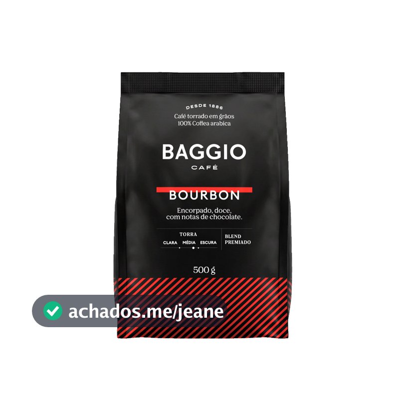 Baggio Café - Café em Grão - Blend Premiado -  Bourbon 500g