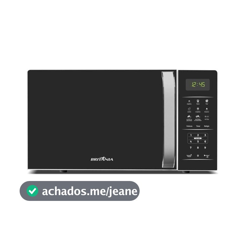 Micro-ondas 20L Britânia Pintura Limpa Fácil  220V
