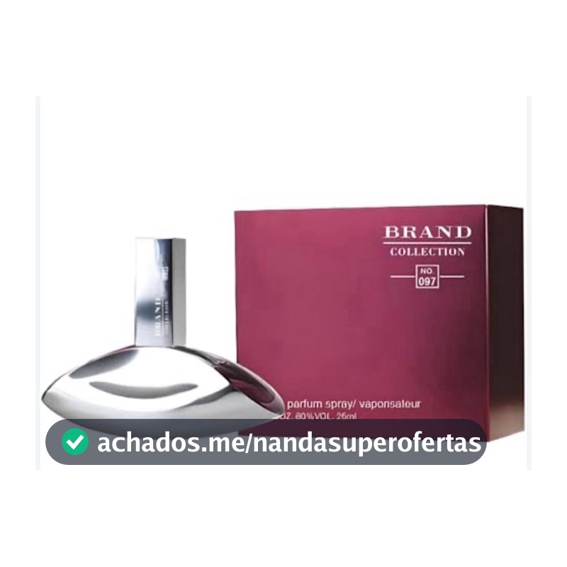 Perfume importado Brand Collection feminino (097) um dos perfumes mais atraentes da perfumaria, para bolsa e mala