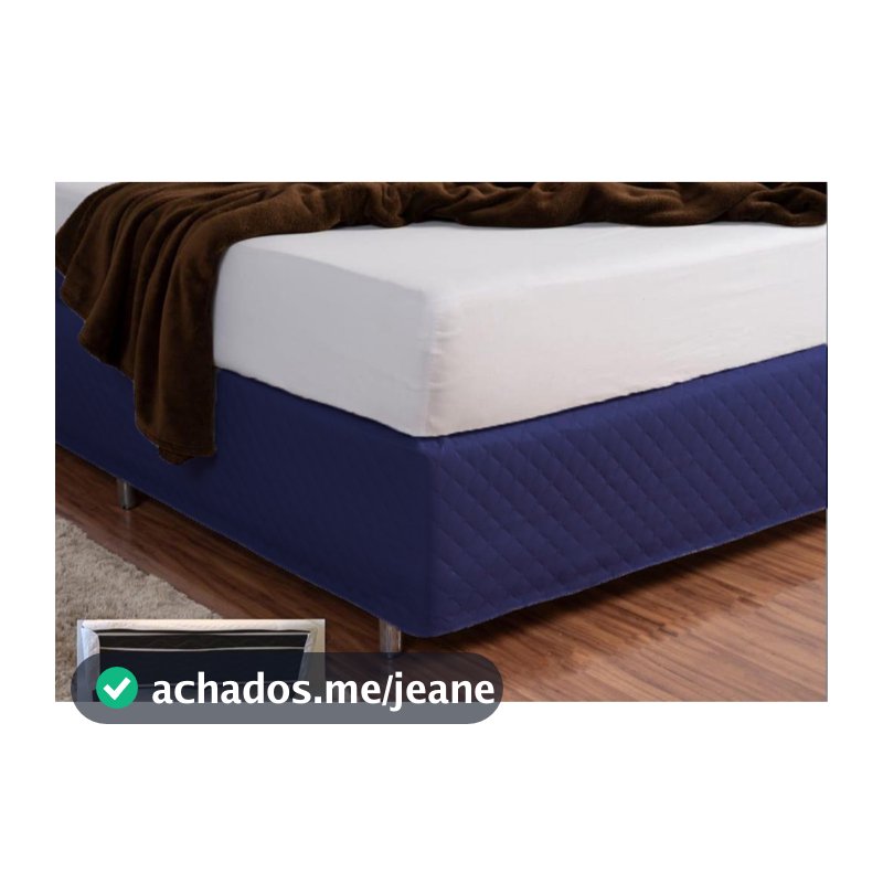 Saia Box Cama Solteiro Matelado Varias Cores Promoção