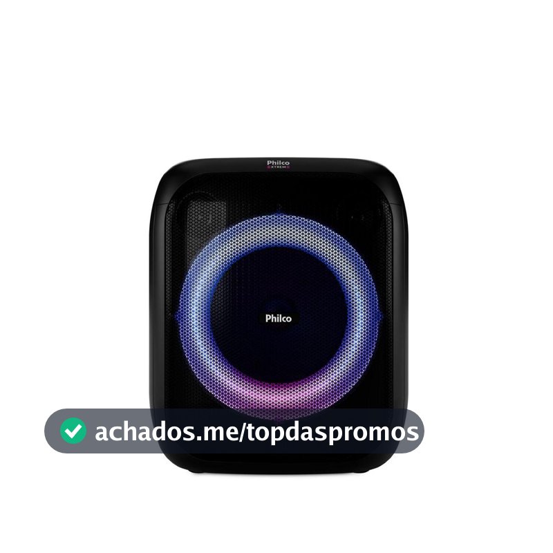 Caixa de Som Philco Extreme Flash Lights 380W PCX4800