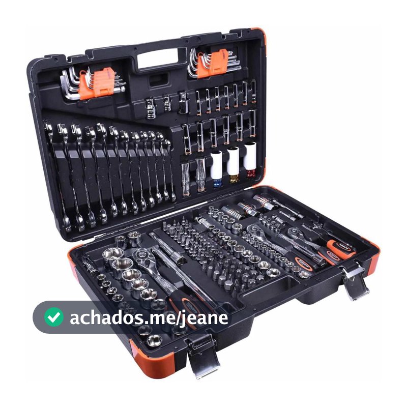 Jogo Oficina Master Maleta Com 178 Ferramentas 5000r Robust