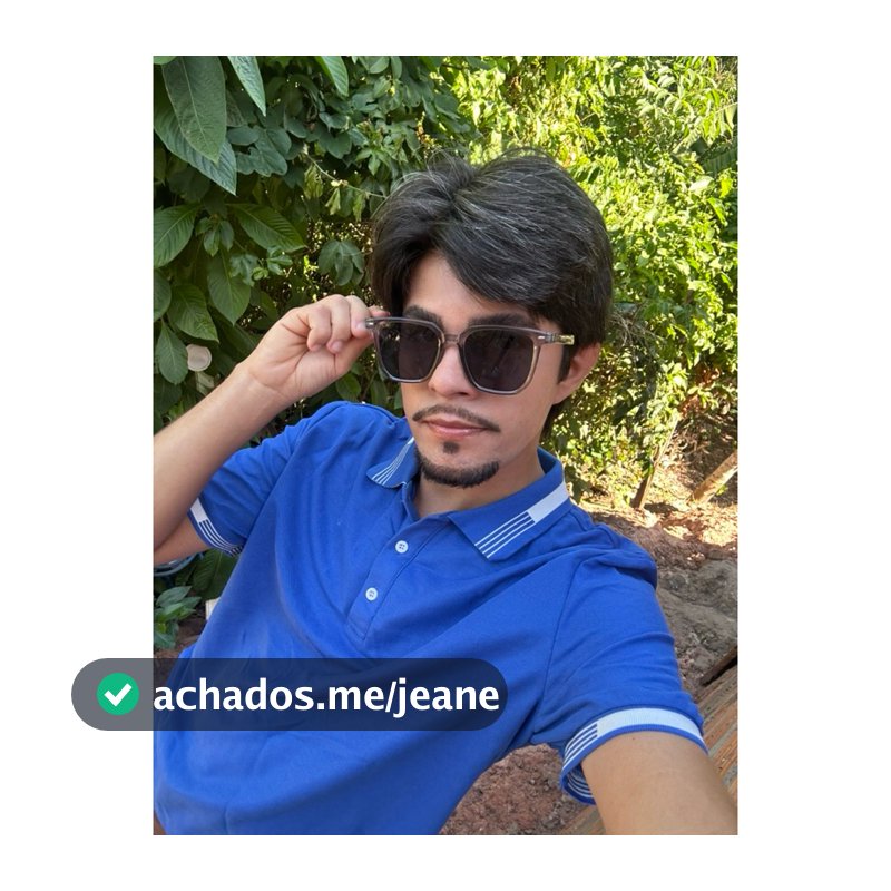 Óculos Solar MV quadrado cinza armação transparente