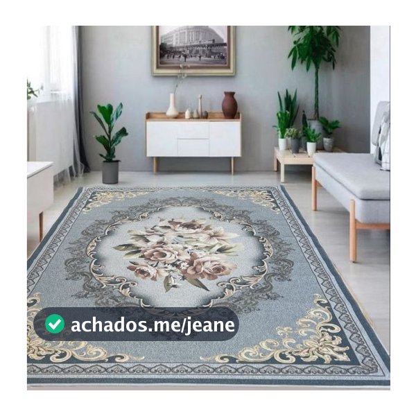 Tapete Jaguard Sala Pelo Baixo  Luxo 2,00 X 1,40 Oferta Imperdível casa decoração