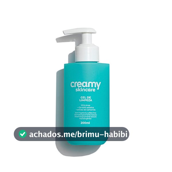 Gel de Limpeza Antiacne - Creamy Skincare - 200ml