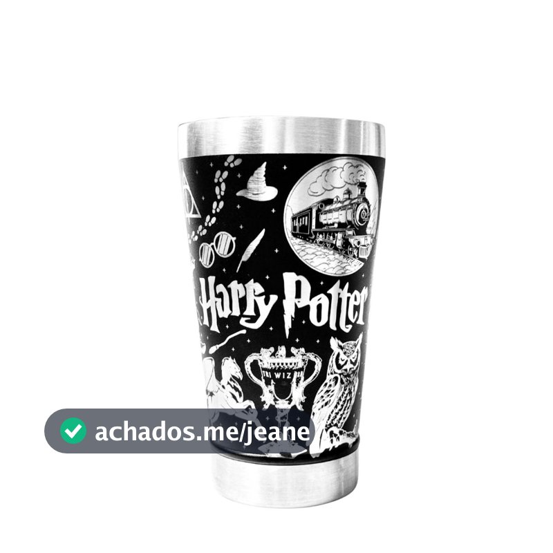 Copo Térmico 473Ml Personalizado GRAVAÇÃO a Laser PREMIUM Fã Harry Potter 1 Presente colecionador