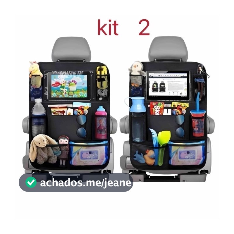 Bolsa de armazenamento de encosto de banco de carro