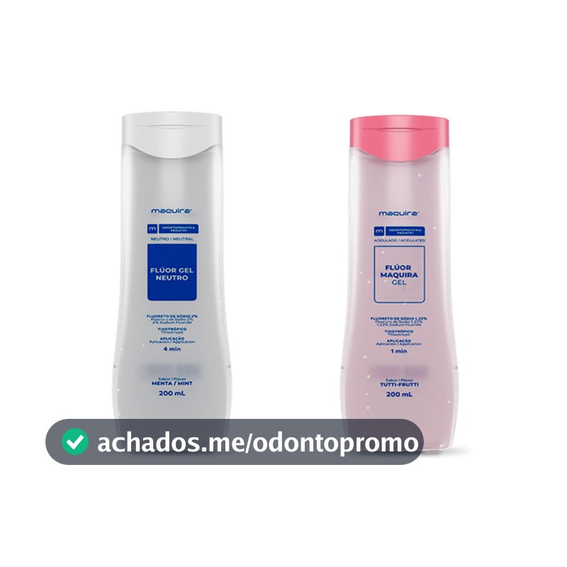 Flúor em Gel 200 ML - Maquira
