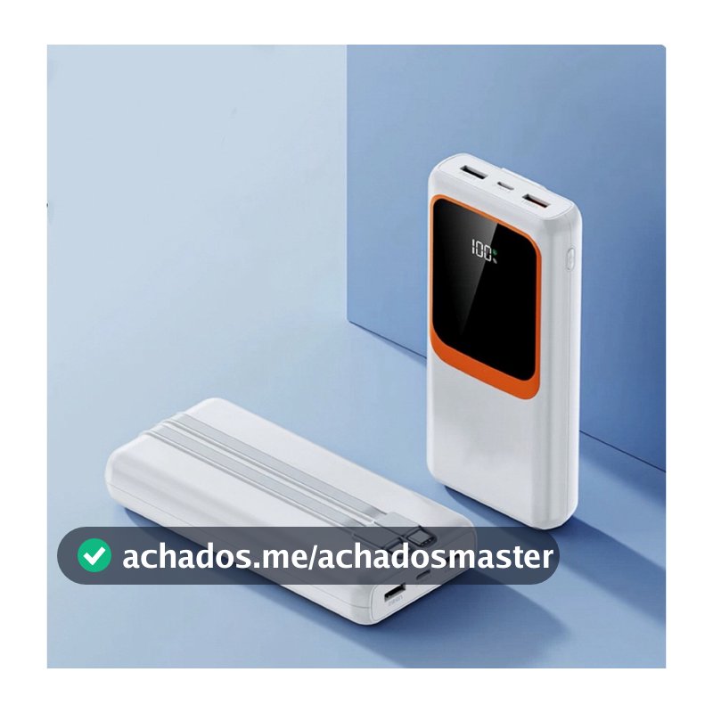 Carregador Portátil turbina de Carregador Portátil 22,5w 20000mah super rápido  anjgg