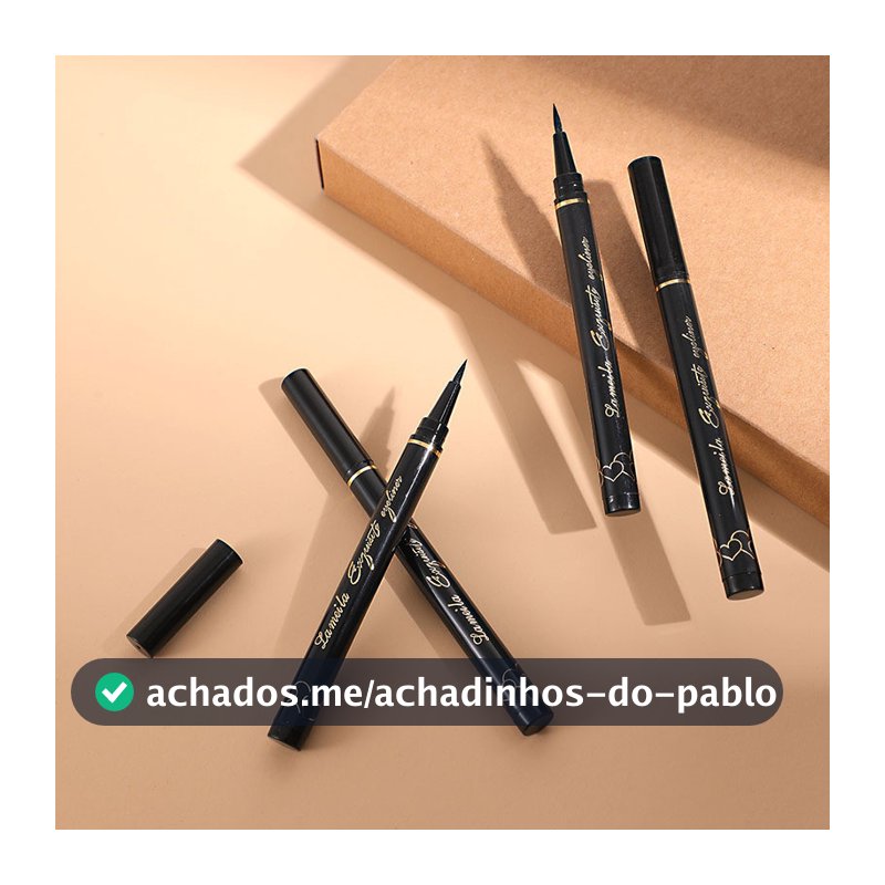 Delineador cor maquiagem falsa fácil de aplicar maquiagem à prova de suor não é fácil de desbotar não é fácil de borrar