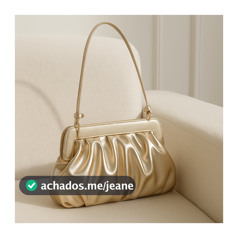 Bolsa Feminina De Festa Metalizada Brilho Casamento Festa Formatura
