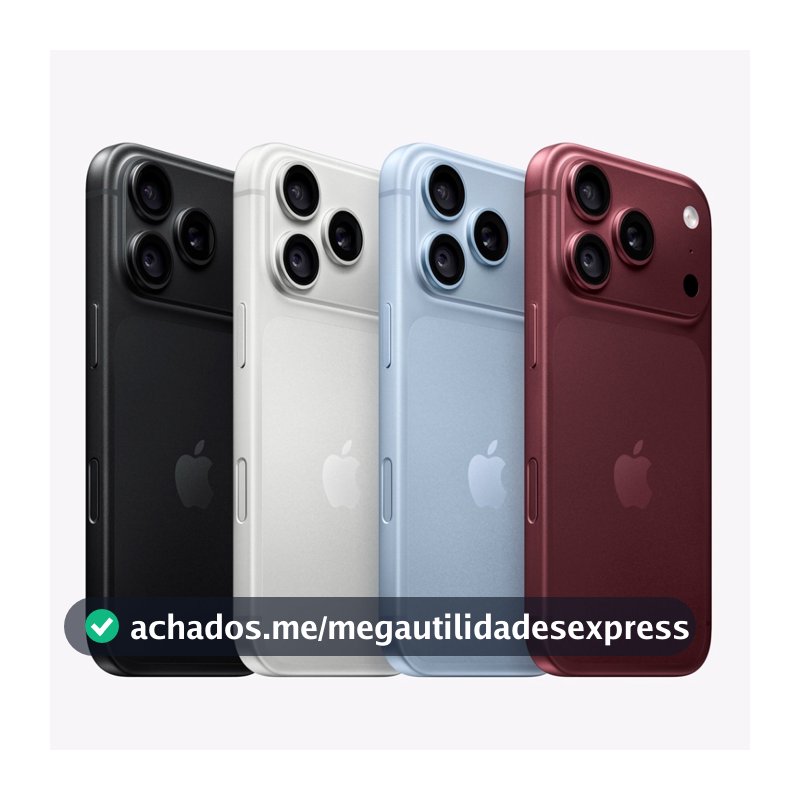 Celular Apple iPhone 18 Pro Max 256GB 512GB Câmera Tripla de 48MP Tela 6.9" Super Retina XDR 5G NFC