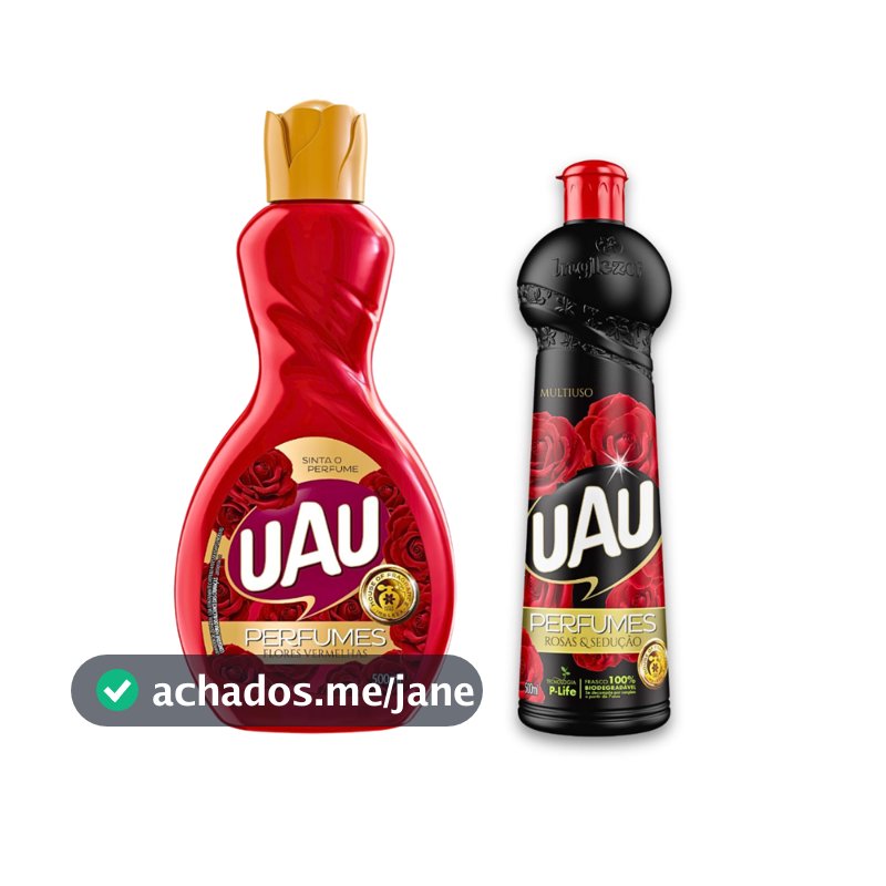 Kit Rosas e Sedução - Limpador 500ml + Multiuso