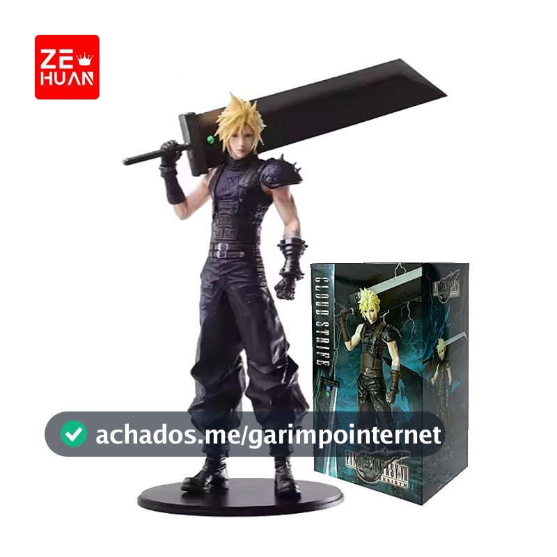 23cm Final Fantasy Cloud Strife Modelo Action Figure Boneco Brinquedo Presente