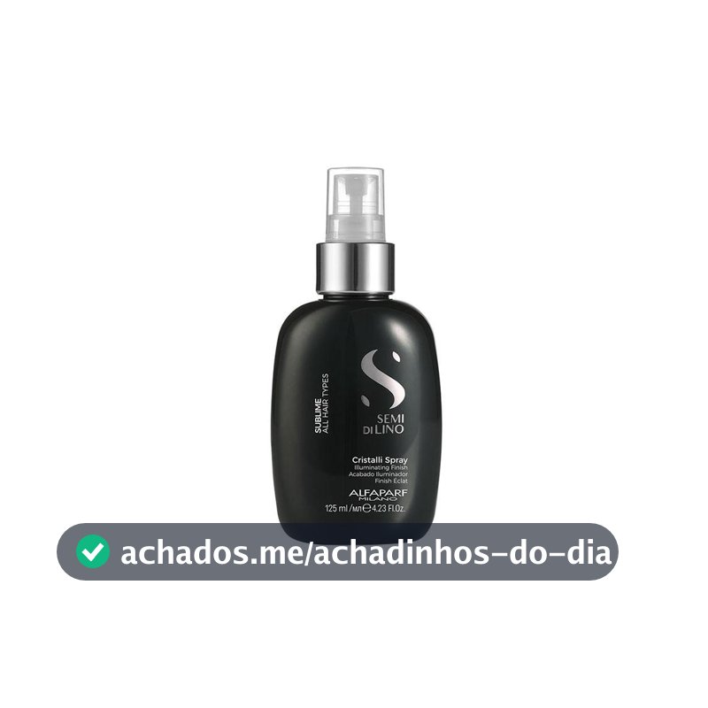 Alfaparf Semi Di Lino Sublime Cristalli Spray Finalizador 125ml