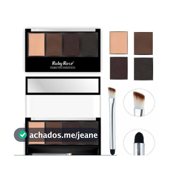 KITS/Trio Sombra Para Sobrancelhas Ruby Rose HB9354