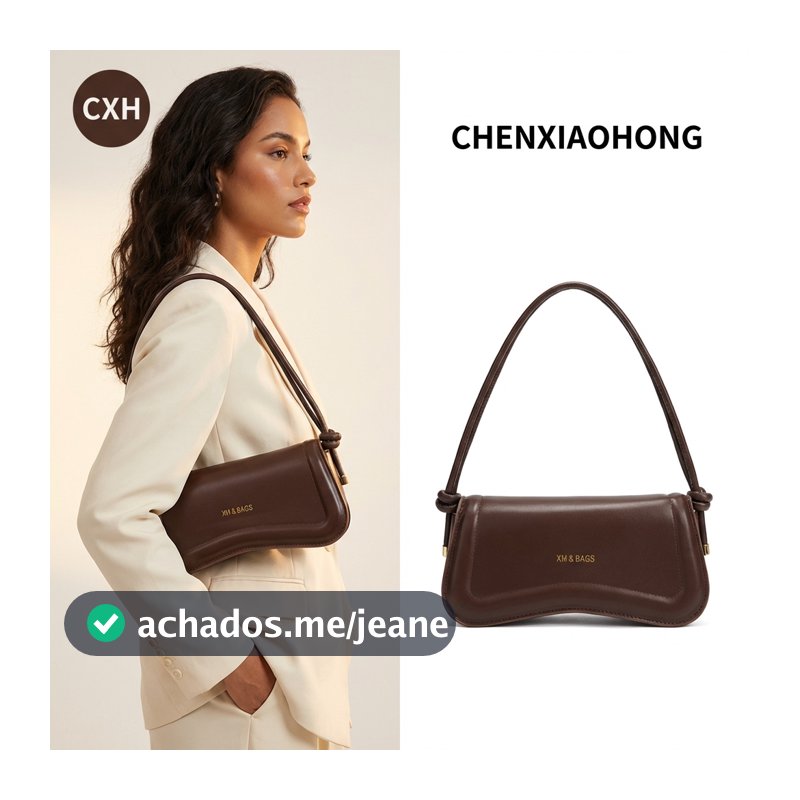 CHENXIAOHONG Bolsa transversal feminina estilo vintage, bolsa de ombro simples, bolsa para usar debaixo do braço